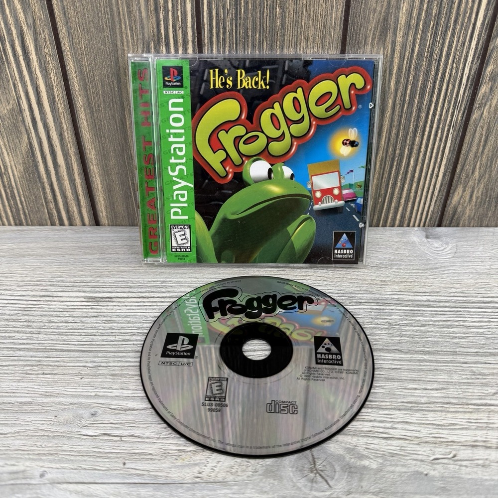 Frogger (Sony PlayStation 1 PS1) Complete & Tested